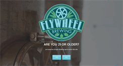 Desktop Screenshot of flywheelbrewing.com